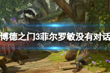 《博德之门3》攻略——菲尔罗敏没有对话怎么办
