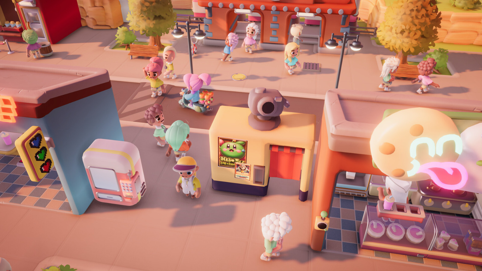 生活模拟游戏《Go-Go Town!》Steam页面上线 支持简体中文