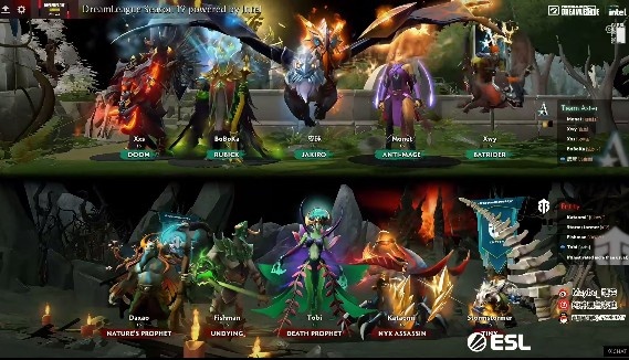 《DOTA2》梦幻联赛赛报：加赛预定！狼哥蝙蝠中路再遭打爆 Aster1-1ENT