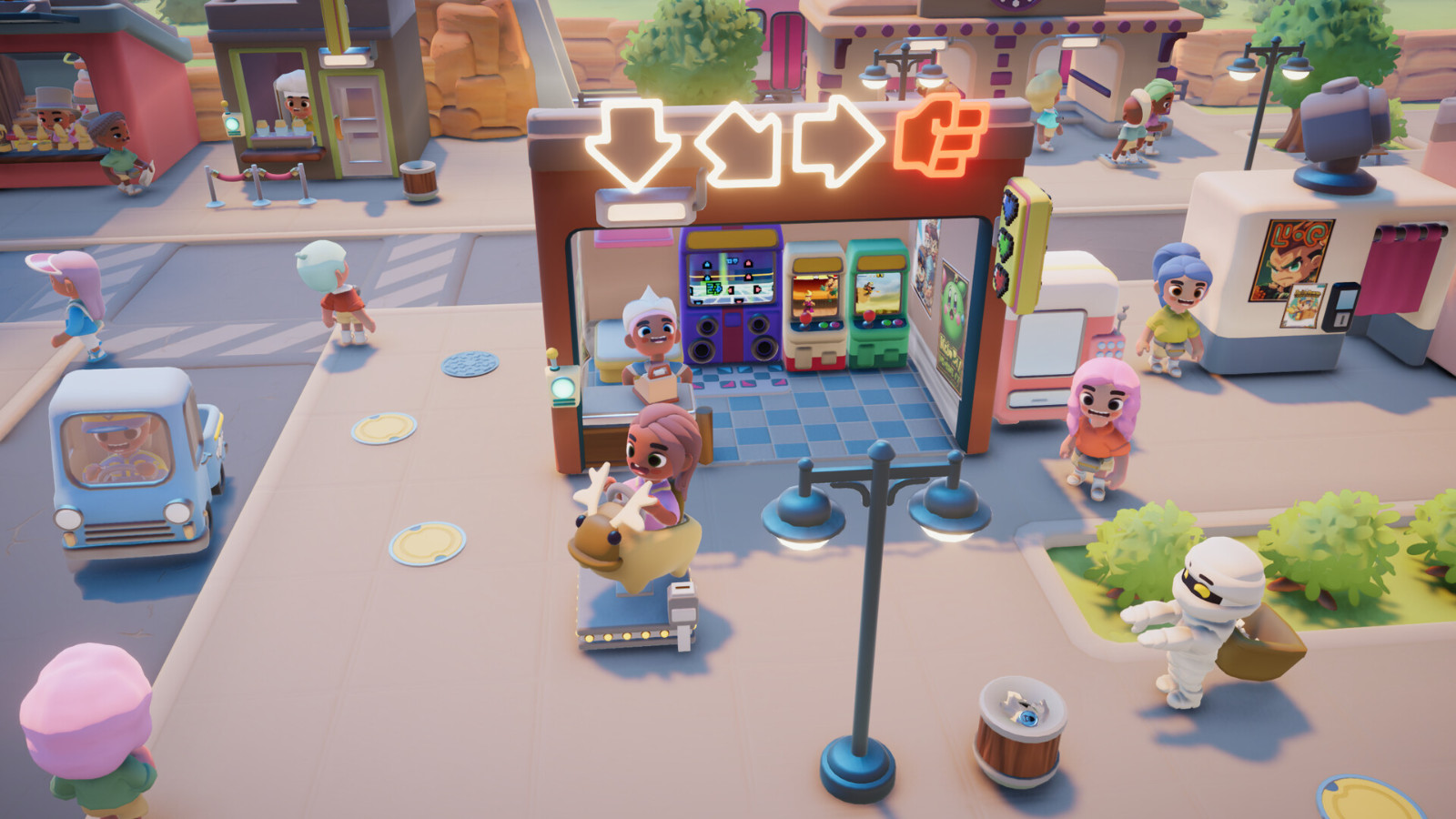 生活模拟游戏《Go-Go Town!》Steam页面上线 支持简体中文