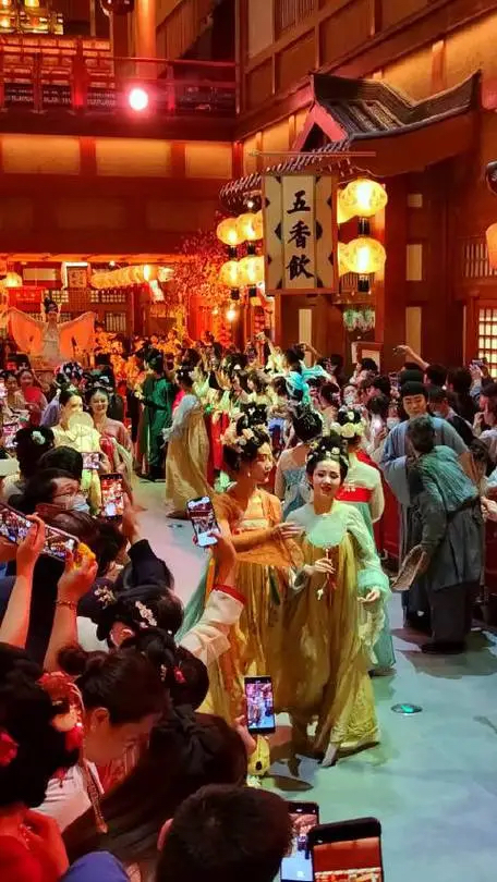 五一大唐不夜城所有演出改为白天